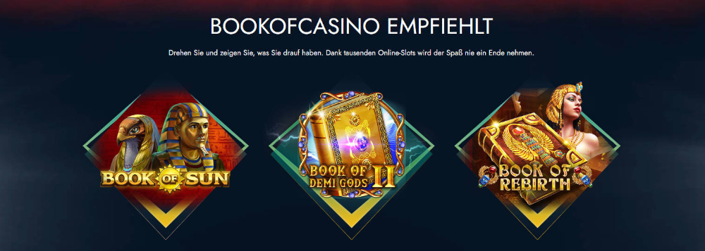 Book of Casino Empfehlung